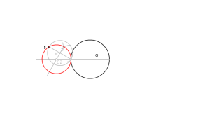 Circunferencia tangente a otra