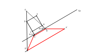 Figura homóloga del cuadrado dado