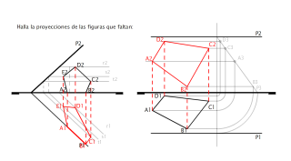 DIÉDRICO_OBTENER PROYECCIONES
