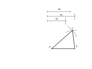 Triángulo escaleno dados sus lados