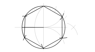hexagono segun el angulo
