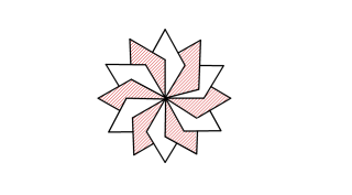 estrella de 12 puntas