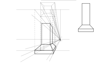 Lanternona 3D Cônica