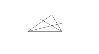 Ortocentro de un triángulo