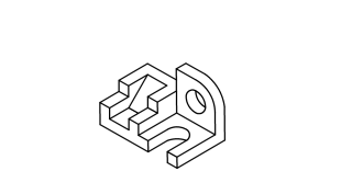 solido con perforaciones