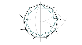 Eneagono y su estrella