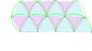 triángulos equiláteros