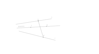 Bisectriz de Dos Rectas