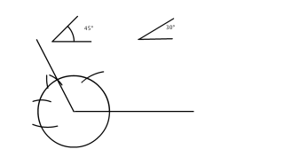 Operacion combinada de angulos