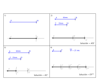 L. 02 - TRAZADOS GEOMÉTRICOS BÁSICOS II: OPERACIONES GRÁFICAS CON SEGMENTOS.