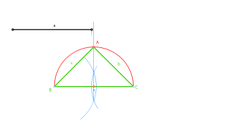 triángulo rectángulo isósceles