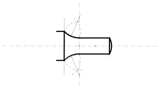 Ejercicio tangencias 6