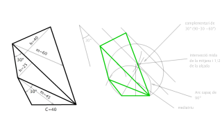 Exercici de triangles
