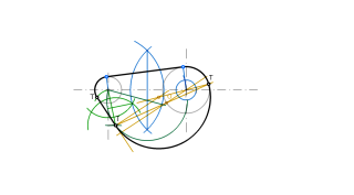 Ejercicio de tangencias: inversión