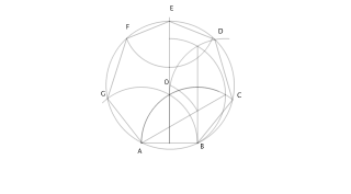 Heptágono dado el lado