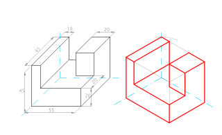 Axo_06_PL4_Làmina6A.  (Resolta per mitjà d'un prisma)