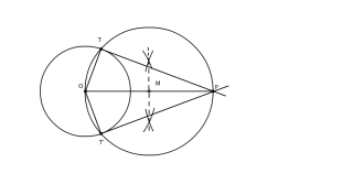 RECTAS TANGENTES A UNA CIRCUNFERENCIA DESDE UN PUNTO EXTERIOR [CLASE]78   