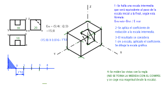 ESCALAS EN AXONOMÉTRICA 2