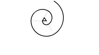 voluta de base trianguar