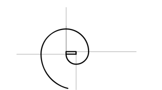 espiral de base rectangular