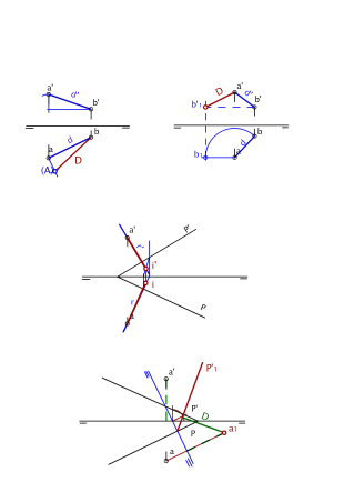 SISTEMA DIÉDRICO - DISTANCIAS