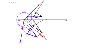 Abatimiento de un triángulo