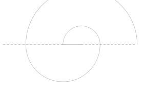 ESPIRAL DE DOS CENTROS.