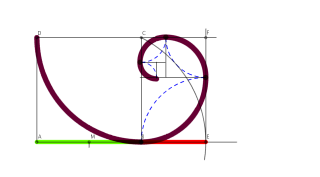 RECTANGULO Y ESPIRAL AUREA