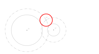 CIRCUNFERENCIA TANGENTE A OTRAS DOS