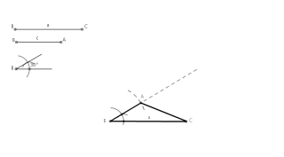 Trangelu eskalenoa- Bi alde eta tarteko angelua