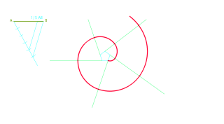 Voluta de varios centros (pentágono).