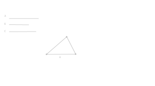 construcció de triangles dontas el tres costats