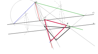 Homologia: triángulo equilátero
