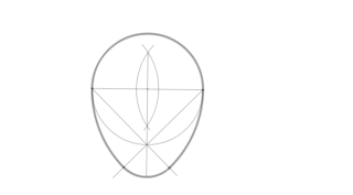 Ovoide a partir del eje menor (o eje no simétrico)