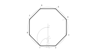 Octógono dado su lado