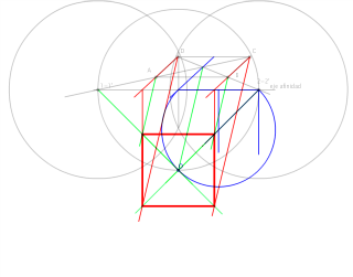 TRANSFORMAR ROMBOIDE EN CUADRADO POR AFINIDAD
