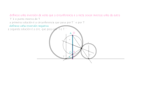 tanx recta, circunferencia e pto tanx