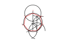 Heptágono a partir de un lado