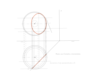Esfera con plano proy