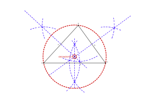 1-Circuncentro de un triángulo