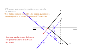 EJERCICIO Nº2: PERPENDICULARIDAD RECTA - PLANO