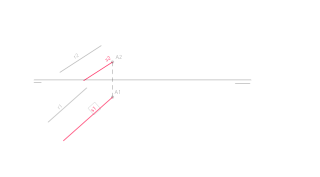 diédrico paralelismo