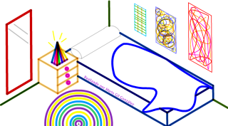 Perspectiva Isómétrica Dormitorio
