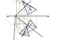 Piramide sobre plano