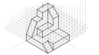 Errepaso Ariketak: Ebakidura Axonometrikoan