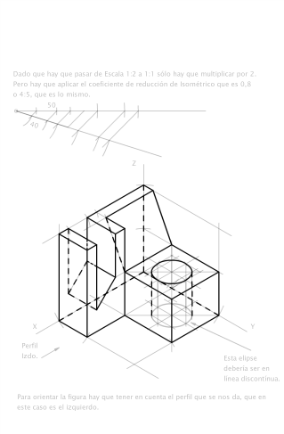 PERSPECTIVA ISOMÉTRICA Cuaderno Suplente 5 Curso 2018-19