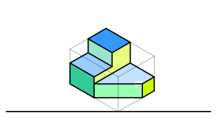 sólido isométrico #1