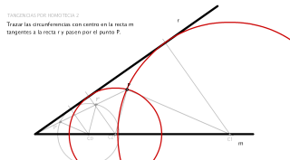 TANGENCIA POR HOMOTECIA