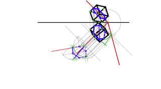 cubo y seccion por plano perpendicular a la diagonal principal