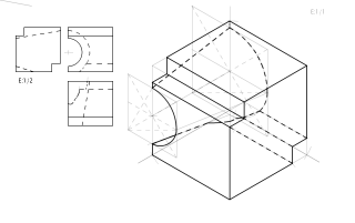Perspectiva isométrica 6. UNED 18